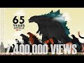 Evolution of Godzilla (1954 - 2019) Size Comparison (RE-UPLOAD) | PANDY Animation 16