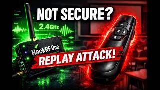 Simple Hacking RF Tutorial | Your Presentation Clicker Is NOT Secure… (HackRF Replay Attack)