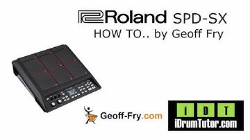 How to Route Sound Outputs on the Roland SPD-SX – Full Live Setup Guide