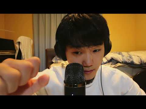 【ASMR】眠れるオノマトペの囁きと手の動き【SUB】Sleepy Japanese Trigger Words ~ Onomatopoeia and Hand Movement