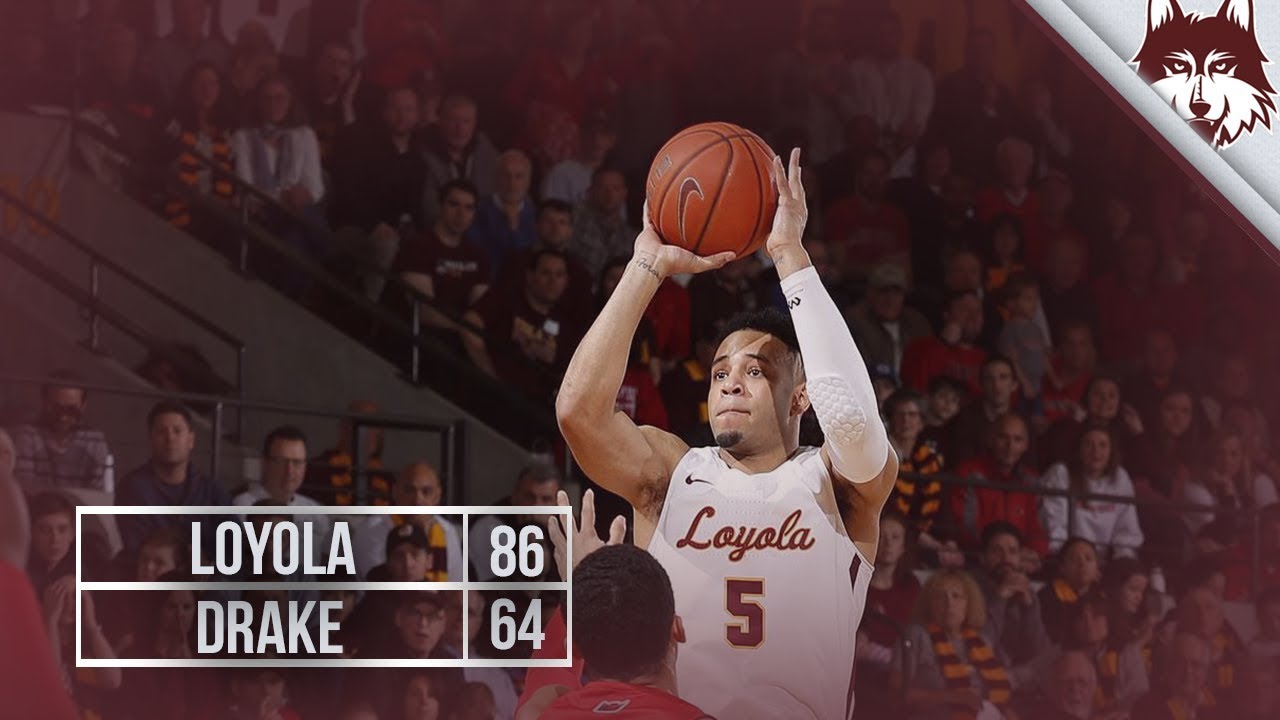 Loyola vs. Drake Men's Basketball Highlights YouTube