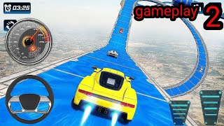 Extreme GT Car Sports Racing Stunts 2023 - Impossible Real Driver Tracks - Android GamePlay #2 screenshot 2