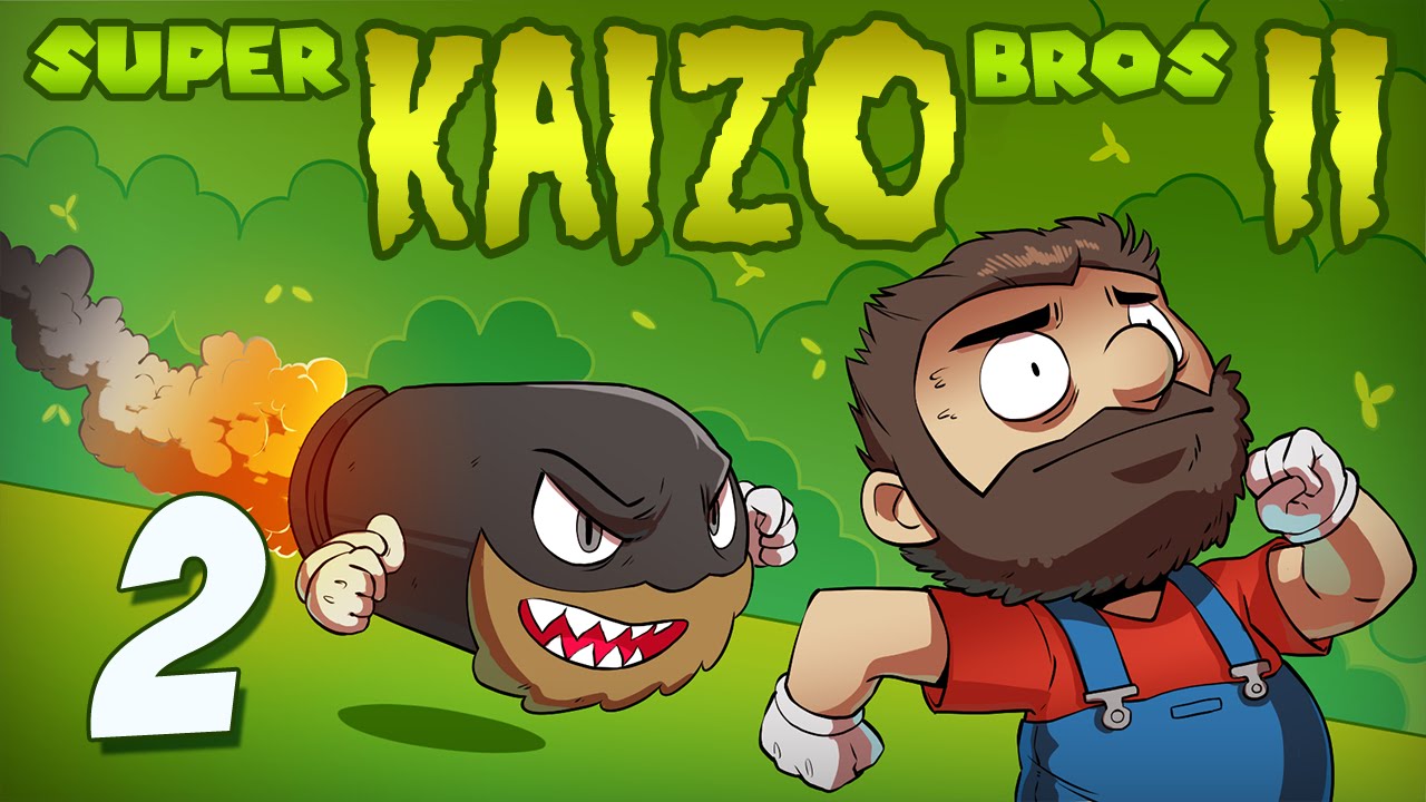 Kaizo Mario 2 | Let's Play Ep. 2 | Super Beard Bros.