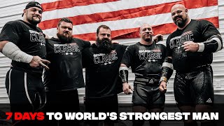 TEAM USA TRAINING FOR WORLD&#39;S STRONGEST MAN | READY FOR BATTLE