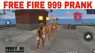 Free Fire 999 Prank Impossible