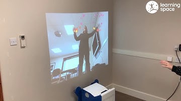 SENse Flex + multi level projector system @ Learning SPACE