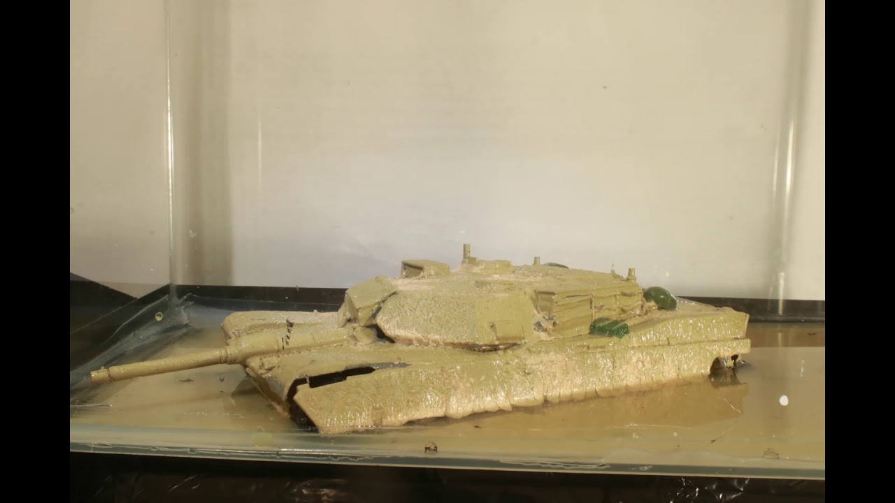 melting a tank in acetone