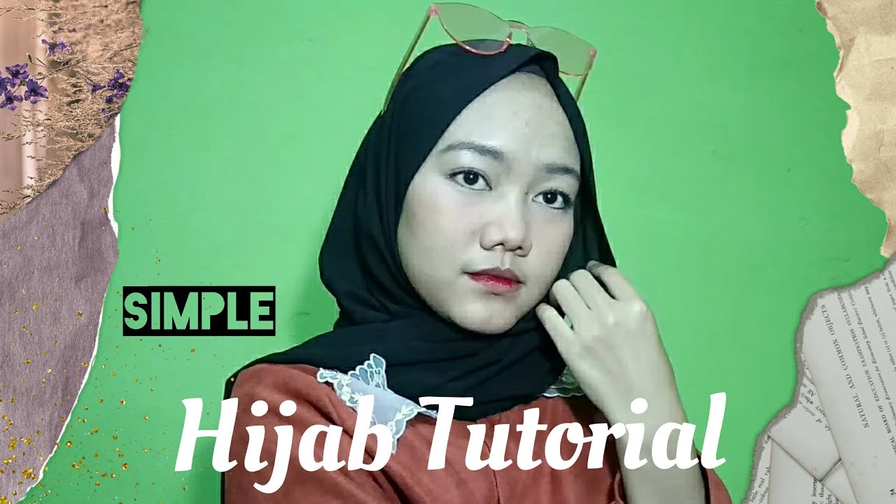 SIMPLE HIJAB TUTORIAL PASHMINA '7 style 1 scarf' | enggaroktaviaa🌵