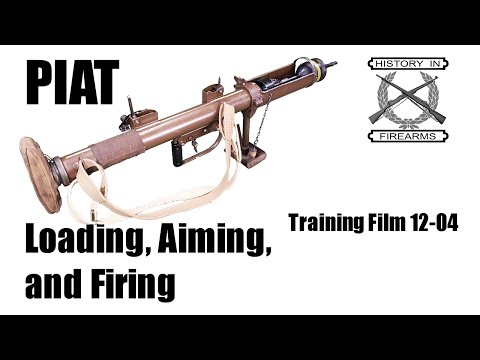 PIAT Loading, Aiming, and Firing (TF 12-04)