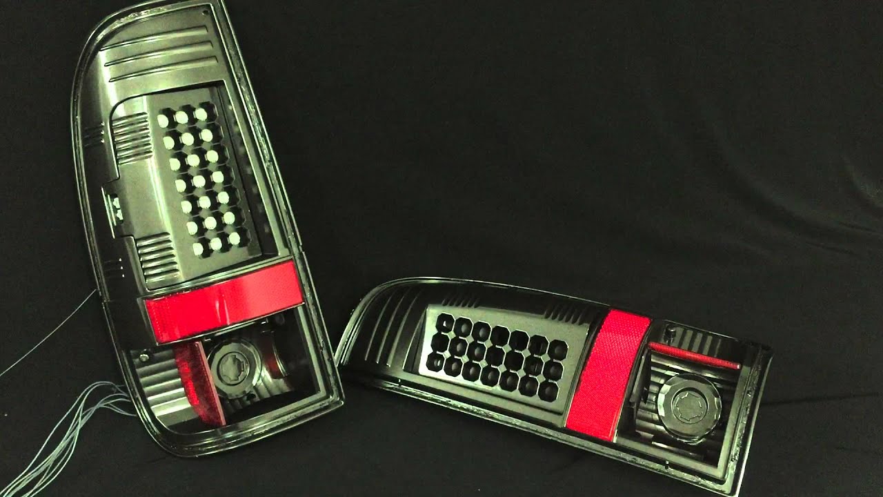 Ford F-250 Recon Tail Lights with Ghozt Sequential Kit. - YouTube