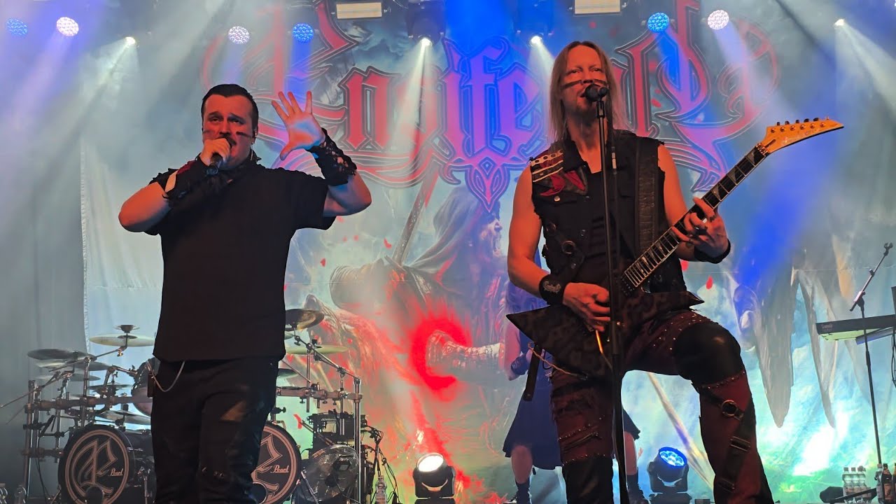 Ensiferum - live- Fatherland -  Kaminwerk Memmingen am 30.01.2025
