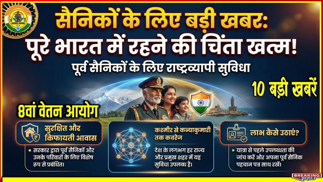 👉 State Wise Sainik Rest House List 🏠 | Jawans & Veterans Must Know