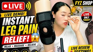 FYZ SHOP LIVE 🔴 Leg Massager Review &amp; Testing | Real Results! 🔥#Live #shrts