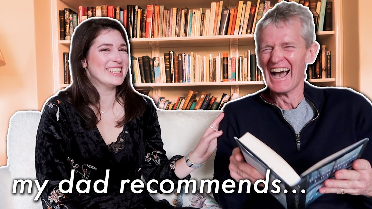 Making my dad BookTube for me | Drinking By My Shelf