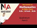 Quadrature part 3