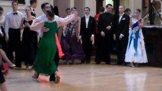Tobias and Eleonore, Charlotte and Jodie novice quickstep final Warwick