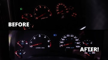 D.I.Y - How to do an LED Dash Light Conversion on your TJ - Easy/In Depth