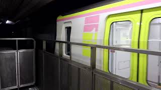大阪メトロ70系7118F　大正行き　松屋町駅到着　2024年1月27日撮影
