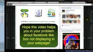 How to Fix Facebook Like Box Problem in your Webpage (This Public Profile is not Visible) screenshot 4