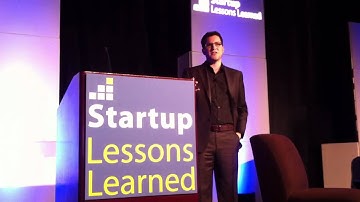 Eric Ries talks Startups at Startup Lessons Learned