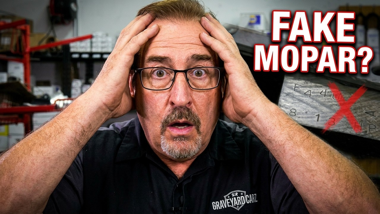 WE FOUND AN ILLEGAL MOPAR IN THE GRAVEYARD - YouTube