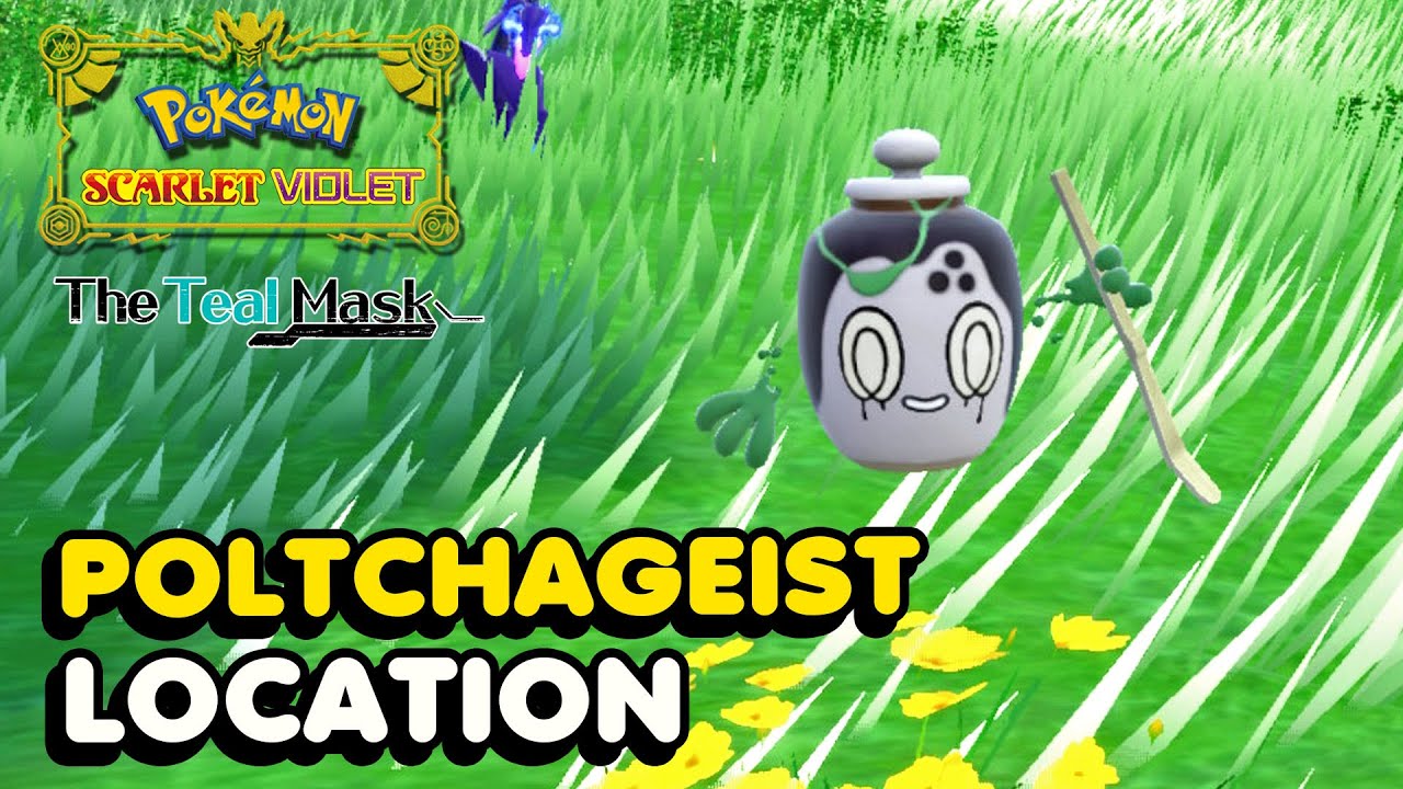 Pokemon Scarlet and Violet DLC to add Poltchageist, a haunted tea caddy