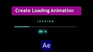 How To Create Sci-fi Loading Animation in Adobe After Effects  #animation