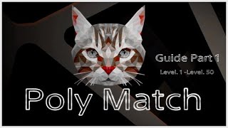 『Poly Match』Trophy Guide Part 1 (Level 1~50 Only Completed Art Pictures) +All Trophy Clips  価格¥1,100 screenshot 5