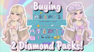 Buying 2 Diamond Packs! + VIP | Moviestarplanet