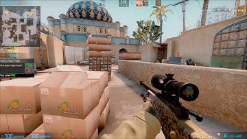 CSGO 360 NOSCOPE WALLBANG HEADSHOT