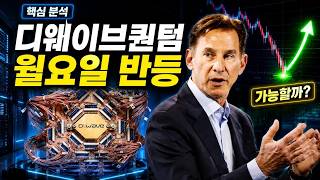 디웨이브퀀텀 단기 차트 브리핑|월요일 반등 가능성 총정리 #디웨이브퀀텀 #디웨이브퀀텀분석