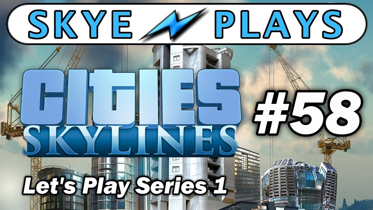 Cities Skylines Lets Play Part 58 Underground Freight Trains Gameplay 