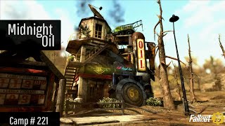 Fallout 76 Camp Build Midnight Oil Burning Springs Scrappy Immersive Junk Creative
