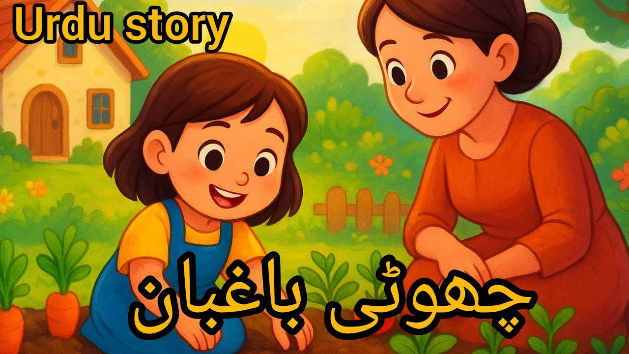 The little gardener.urdu Hindi moral story for kids. - YouTube