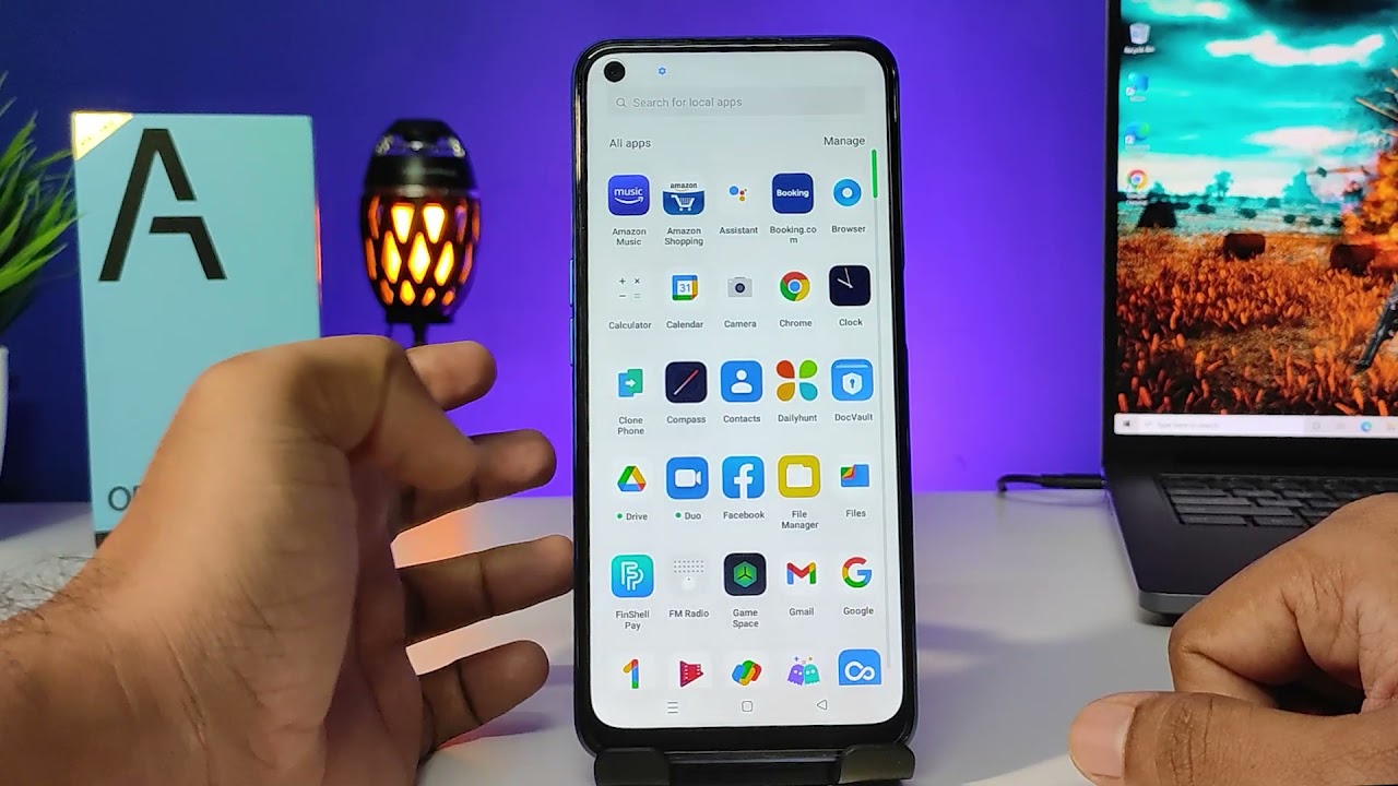 How to Screen Recording in Oppo A55