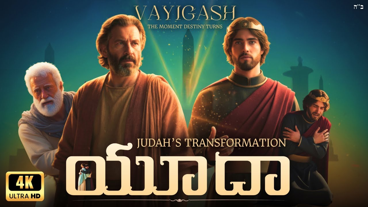 యూదా & యోసేపు || Judah's Transformation || Parashat Vayigash || Telugu || 