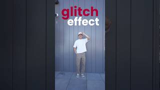 HOW TO DO THE GLITCH EFFECT ON CAPCUT 👀😳 #capcut #videoediting  #editingtutorial