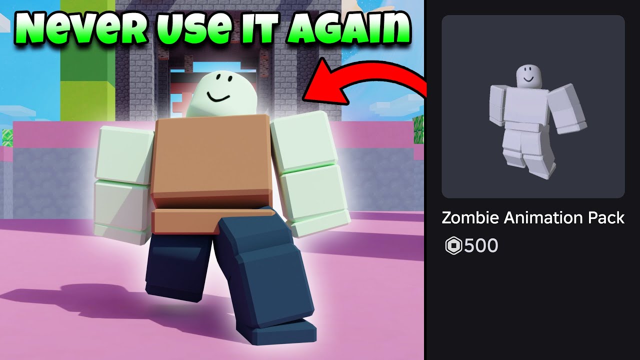 I Tried The Worst Animation In Roblox Bedwars