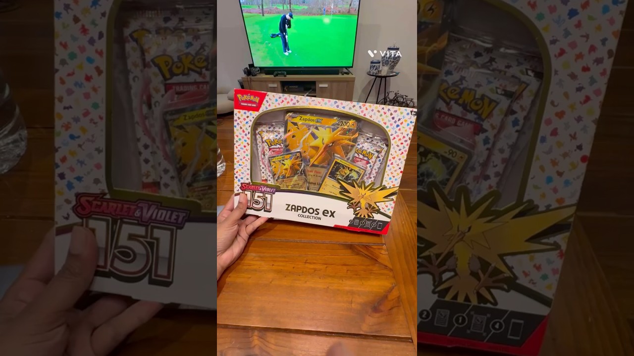 I can’t believe I pulled this card. My fav character from pokemon Scarlet and Violet 151 