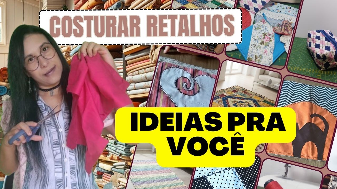 Ideia fácil Para Costurar Com Retalho de Tecido