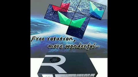 Video Rotate Processor #SZBITC #VideoWall #HDMI #MPDP #Controller  Support 45,135,225,315 degree rot
