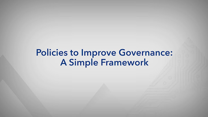 Framework for u.s policy ม อะไรบ าง