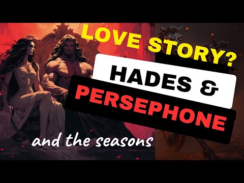 Story of Persephone and Hades, and the seasons.