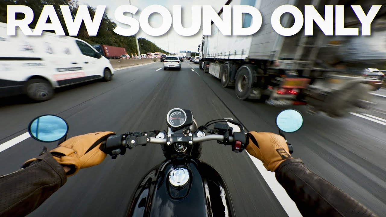 What’s It Like Riding Into Brussels at Rush Hour ?【Honda GB350S】