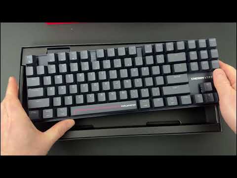 Cherry MX 8.2 PRO TMR Magnetic Gaming Keyboard Unboxing And First Impressions