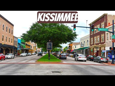 Kissimmee Florida - Driving Through Kissimmee