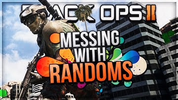 COD BO2 - Messing with Randoms #19! (GIRLS WANNA BANG MEGAN FOX) | Whos Chaos