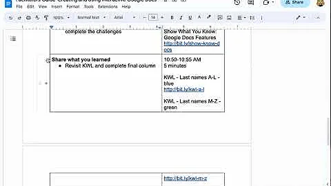 Keep Table Rows from Splitting Across Pages in Google Docs