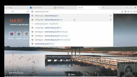 Membuat Proyek website sederhana memenuhi tugas mata kuliah Pengantar Coding