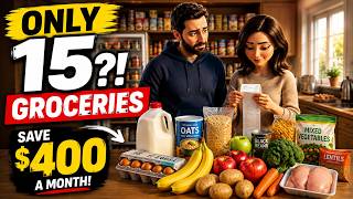 The Only 15 Groceries You Need to Save $400 a Month Drastically Cut Food Costs Anyone Can Do It 15 Proven Ways My Family Saves On Groceries With